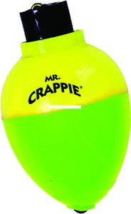 Mr Crappie Rattlin - Pear 1.25'' Y/G 50pk