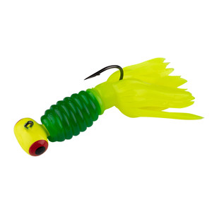 Mr Crappie Sausage Heads - Lime-A-Nator/Chart Head