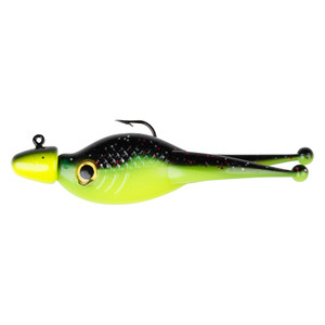Mr Crappie Scizzor Shad - 1/8 Tuxedo Black