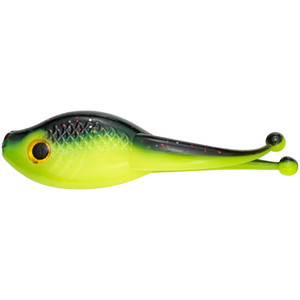 Mr Crappie Scizzor Shad Body - Tuxedo Black 10pk