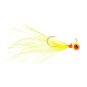 Mr Crappie Shoo Shiner Jig - 1/32oz Chartreuse Shiner 2pk