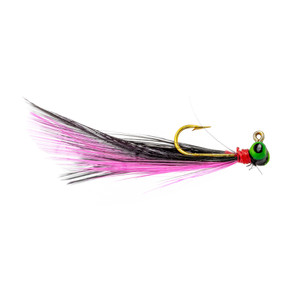 Mr Crappie Shoo Shiner Jig - 1/32oz Pink Tuxedo 2pk