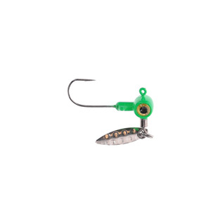 Mr Crappie Ssg Head Spins - 1/8oz Limetreuse