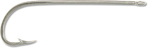 Mustad Classic Hook - 92641 - #4 Nickel 10pk - 92611-NI-4-10