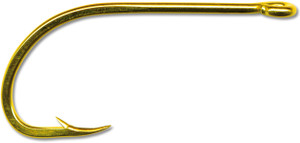 Mustad Classic Hook - 92671 - #10 Gold 10pk