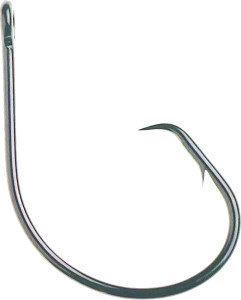 Mustad DmnPrfCircleHk - InLine - 4/0 Black Nickel 50pk