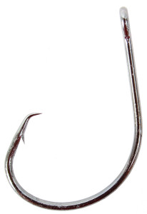 Mustad DmnPrfCirHk - 39951NP - 1/0 Black Nickel 10pk - 39951NP-BN-1/0-10U