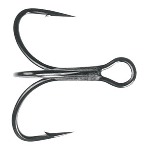 Mustad KVD Elite Round 1X - Size 6 Black Nickel 6pk