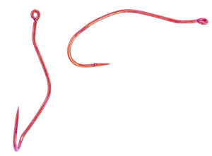 Mustad SloDth AbHk - 33862NP - #4 Red 25pk