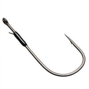 Nako Power Flipping Hooks - 3/0 Teflon Black 5pk