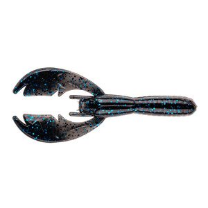 BaitFuel Tiny Paca Craw - 3'' Black Blue Flake 10pk