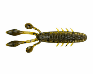 Netbait - BaitFuel HexTek Eko Craw - 3.5'' Green Pumpkin