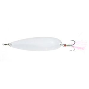 Nichols Flutter Spoon 4'' - 3/4oz Snow