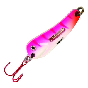 Northland BuckShot FlutSpoon - 1/16oz UV Pink Tiger