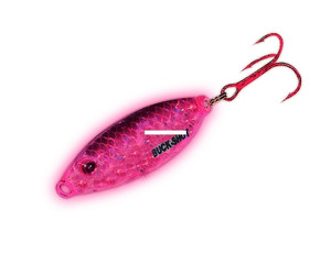 Northland BuckShot RatlSpoon - 1/16oz S-Glo Redfish