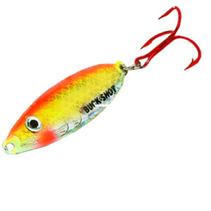 Northland BuckShot RatlSpoon - 1/4oz S-Glo Chub