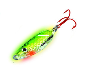 Northland Forage MinnowSpoon - 1/8oz S-Glo Perch