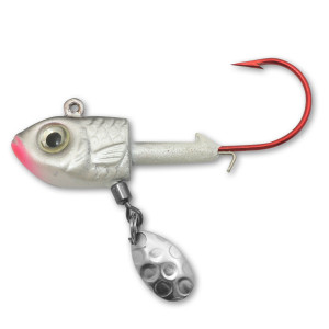 Northland Thumper Jig - 1/4oz Silver Shiner 2pk