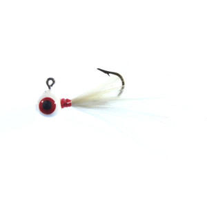 NotHead Feather Jig 1/64 - White/White 2pk