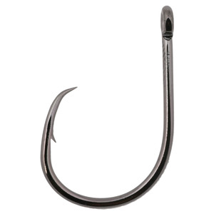 Owner Mosquito Circle Hook - Size 1 Black Chrome 8pk