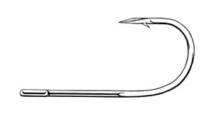 Owner Spinnerbait Trailer - Size 2/0 Nickel Finish 7pk