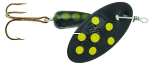 Panther Martin - WillowStrike Spotted - 1/16oz Ind;Blk/Yw;Blk/Yw