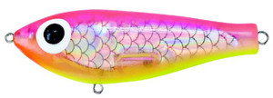 Paul Brown - MirrOLure SW PB Fat Boy Pro - 7/8oz 3.5'' PinkBk/Chart/Org