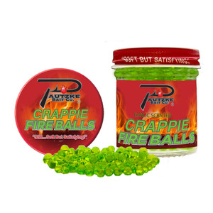 Pautzke Crappie Fire Balls - Chartreuse