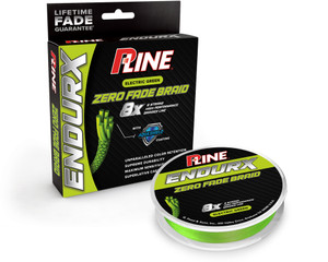 P-Line Endurx No Fade Braid - 150 yd Electric Green 20 lb
