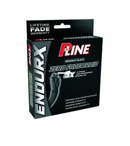 P-Line Endurx No Fade Braid - 150 yd Midnight Black 50 lb