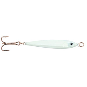 P-Line Laser Minnow - 1oz White Glow - PLM1-25