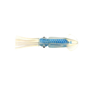 P-Line Ling Cod Rig - (2)4.5'' SqdClr Bl Spots 1pk