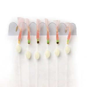 P-Line Sabiki - #10 Red Rubber 1pk