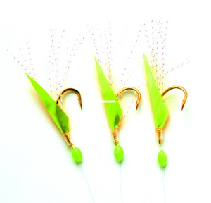 P-Line Sabiki - Shad - #4 Chartreuse