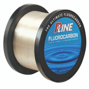 P-Line Soft FC Bulk Spool - 2000 yd Clear 12 lb