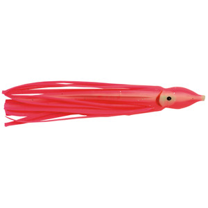 P-Line Sunrise Squid - 2.5'' Pnk Dbl Glo Stripe 8pk