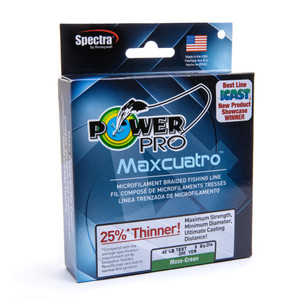 PowerPro Maxcuatro - 40 lb 150 yd Moss Green