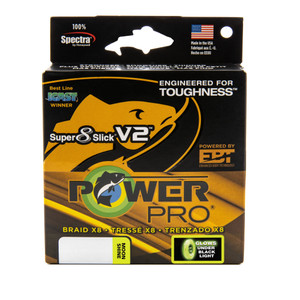 PowerPro Super 8 Slick V2 - 50 lb 300 yd Moon Shine