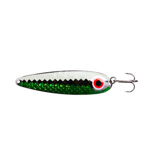 Pro King Magnum Spoons - 4.75'' #1 Green Prizm Glo