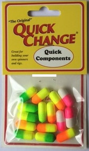 QuickChange Bait Float - 5/16'' Large Assorted 15pk