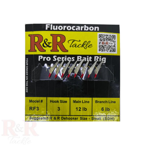 R&R Tackle Sabiki Rig - 8HK #6 12lb 8pk