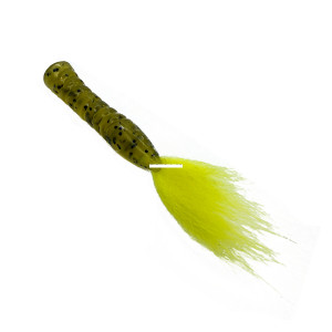 Rabid Fox Tail - 3'' Dark Olive 6pk