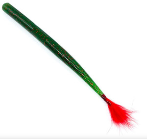 Rabid Shaker Worm - 6'' Watermelon 6pk