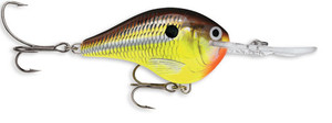 Rapala Dives-To 06 - 3/8oz 2'' Hot Mustard