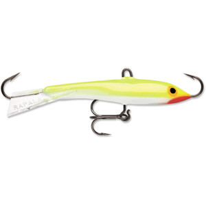 Rapala Jigging Rap - 7/8oz 3.5'' Slv Fluo Cht