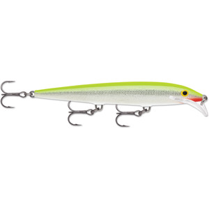 Rapala Scatter Rap Minnow - 3/16oz 4.4'' Slv Fluo Cht