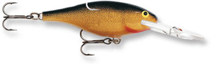 Rapala Shad Rap - 3/16oz 2'' Gold