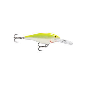 Rapala Shad Rap - 3/8oz 3.2'' Slv Fluo Cht