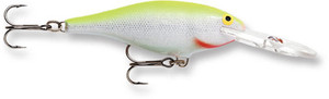 Rapala Shad Rap - 5/16oz 2.75'' Slv Fluo Cht
