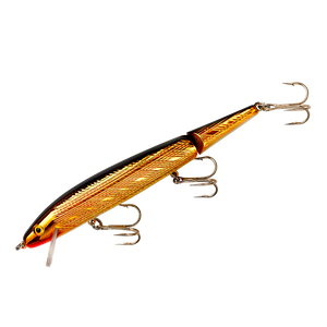 Rebel Jointed Minnow - 4.5'' Gold/Black